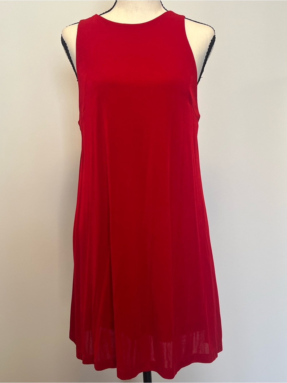 Red Swing‎ Tank Dress | Sleeveless | Casual | Mini | Retro